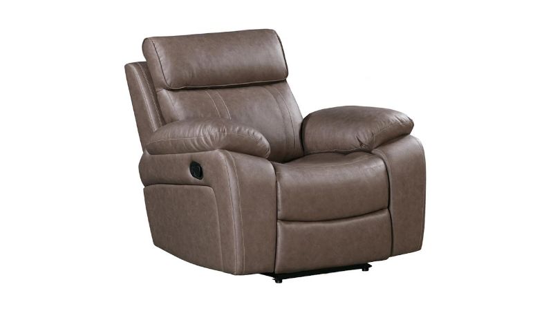 Picture of Theon Glider Recliner - Toffee 
