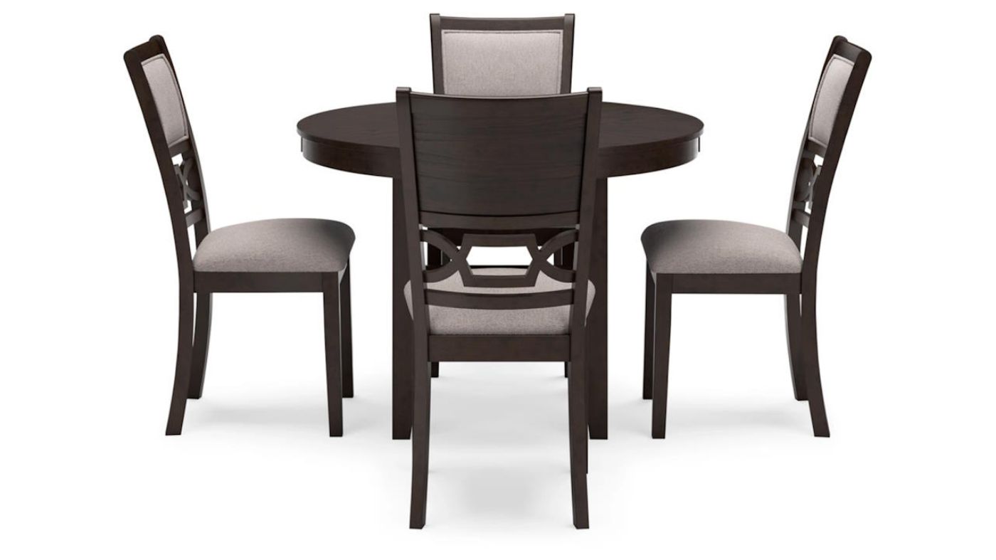 Picture of Ashlee 5-Piece Dining Set - Brown