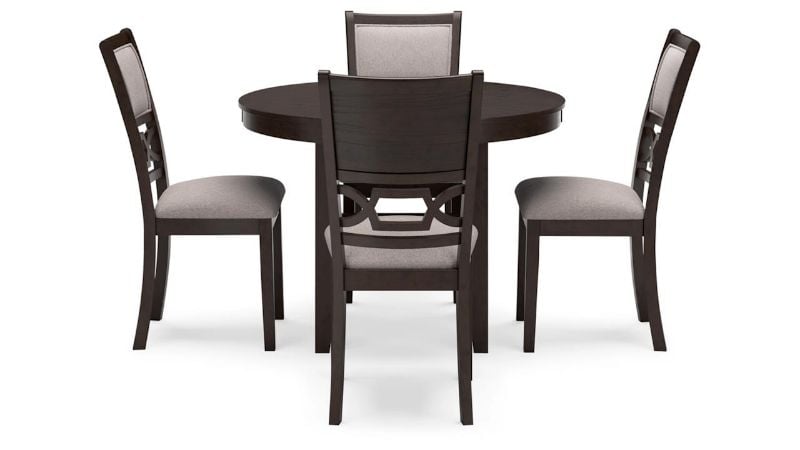 Picture of Langwest 5-Piece Dining Set - Brown