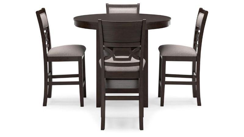 Picture of Langwest 5 Piece Counter Height Dining Set - Brown
