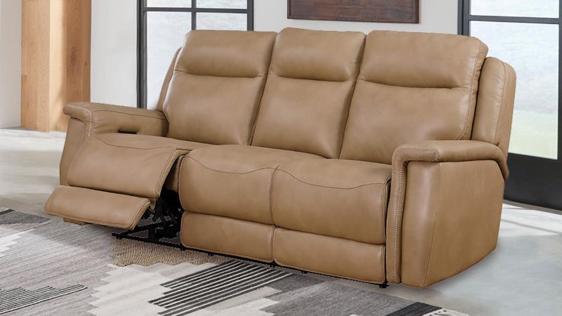 Picture of Fischer Leather Sofa - Saddle