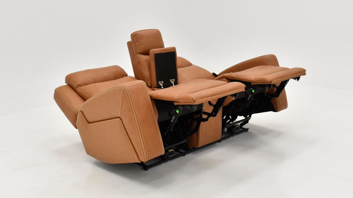Picture of Aline Butternut Power Reclining Loveseat