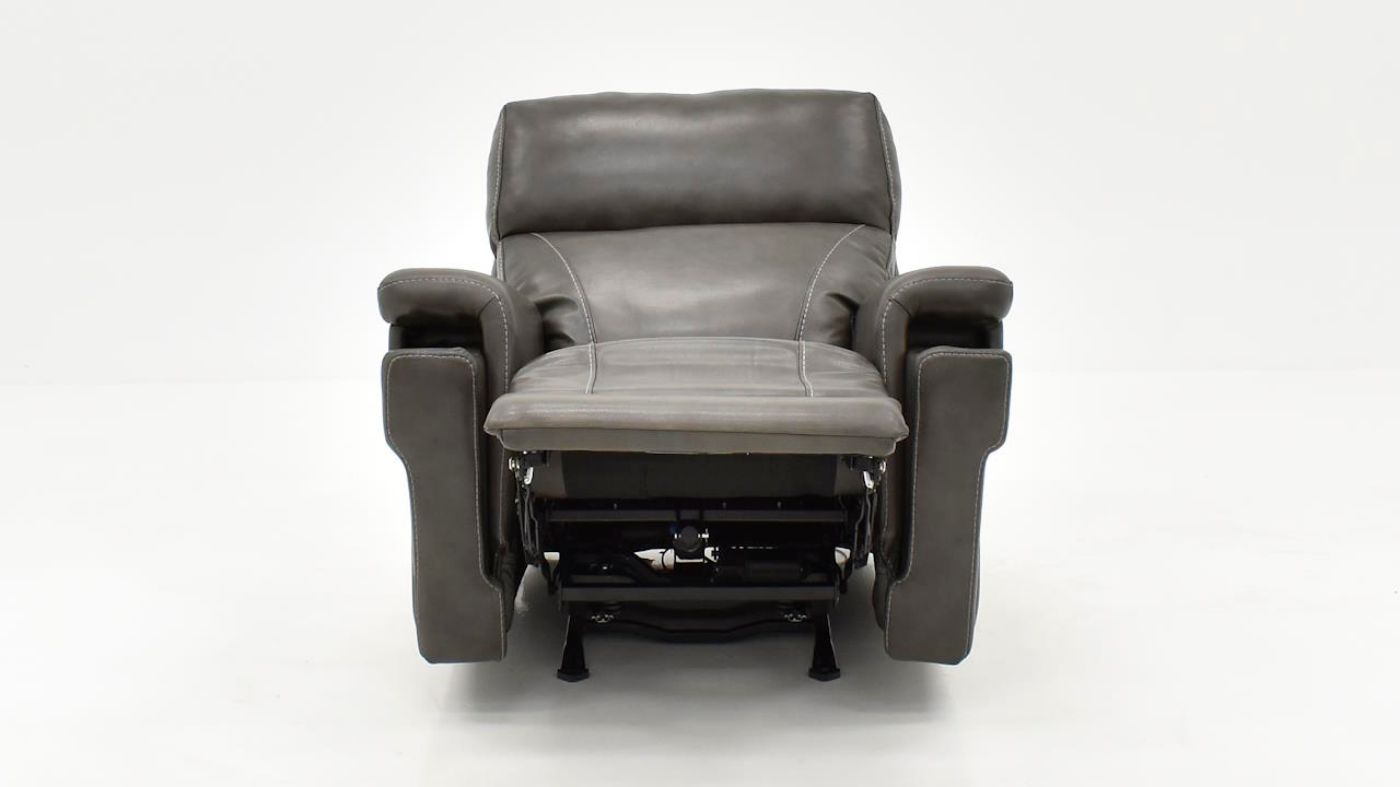 Picture of Rainier Power Leather Rocker Recliner