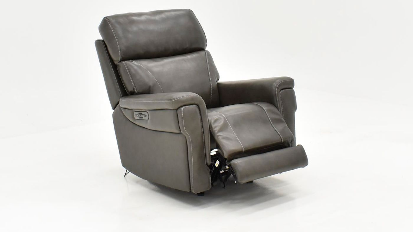 Picture of Rainier Power Leather Rocker Recliner