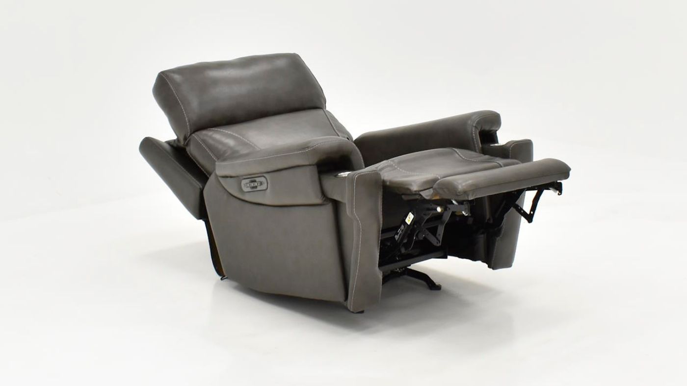 Picture of Rainier Power Leather Rocker Recliner