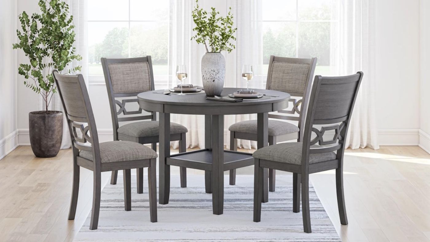 Picture of Ashlee 5-Piece Dining Set - Gray
