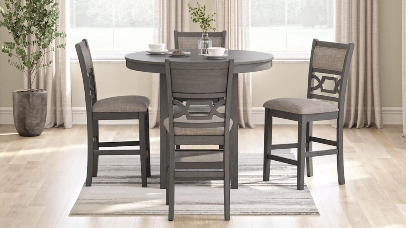 Picture of Ashlee 5-Piece Counter Dining Set - Gray