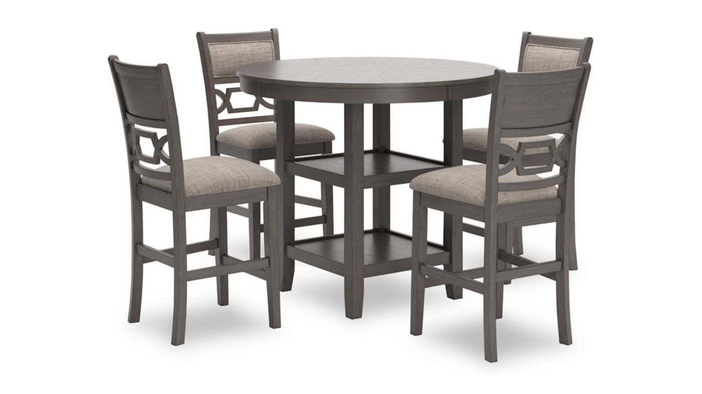 Picture of Wrenning 5-Piece Counter Dining Set - Gray