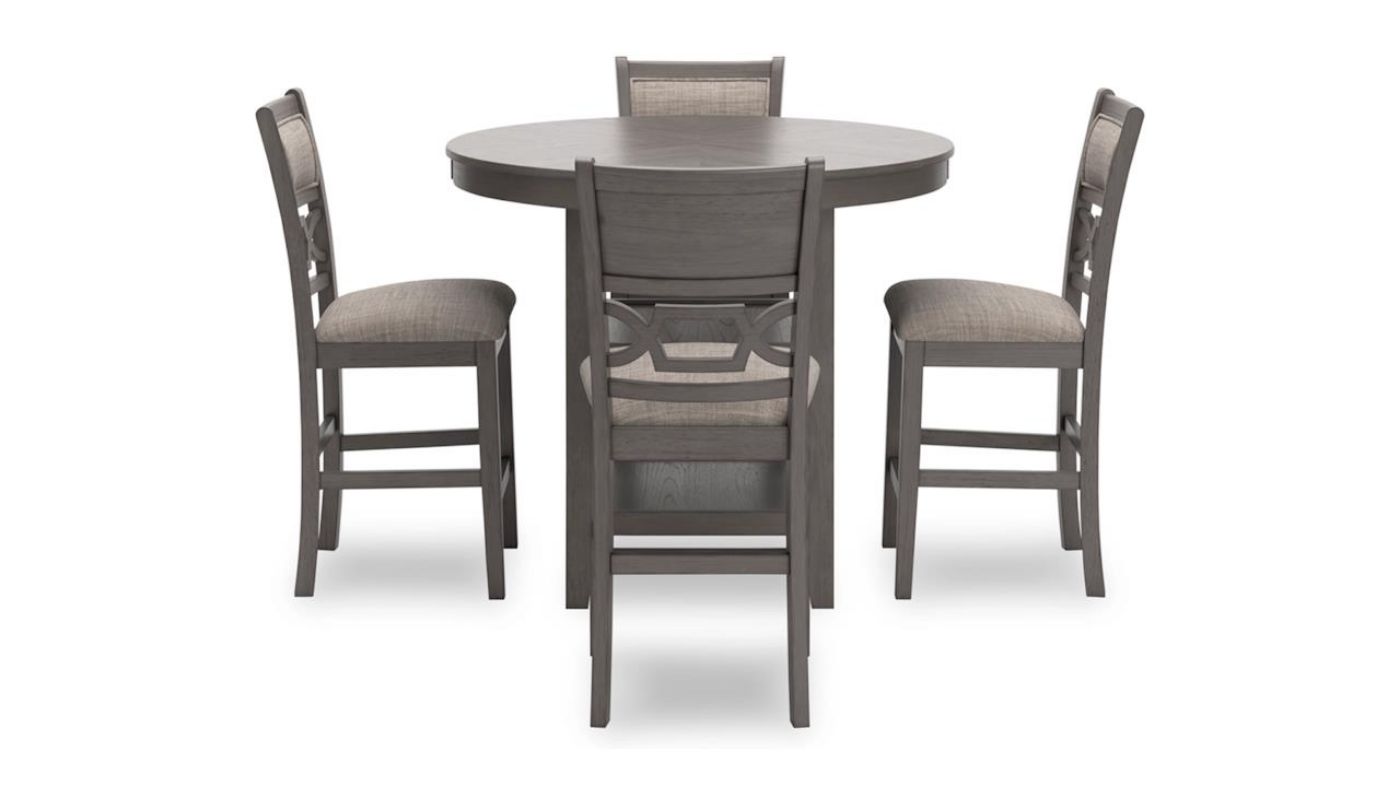 Picture of Ashlee 5-Piece Counter Dining Set - Gray