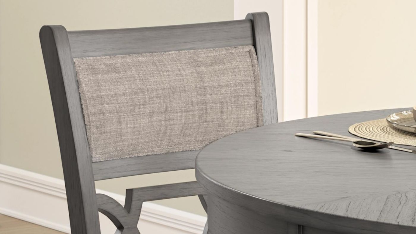 Picture of Ashlee 5-Piece Counter Dining Set - Gray