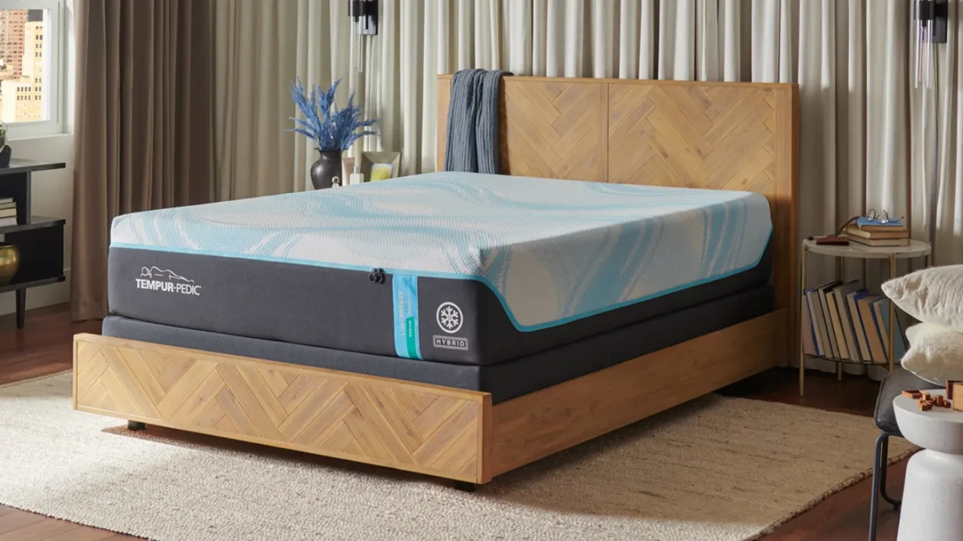 Picture of Tempur LuxBreeze Medium Hybrid Mattress - Queen