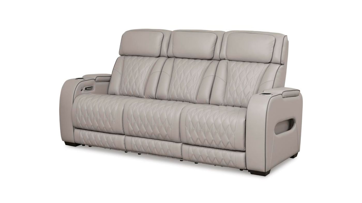 Picture of Boyington Power Reclining Sofa - Gray