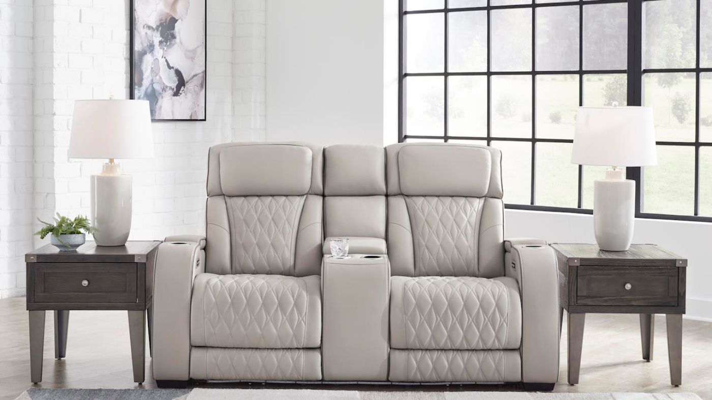 Picture of Boyington Power Reclining Loveseat - Gray