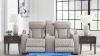 Picture of Boyington Power Reclining Loveseat - Gray