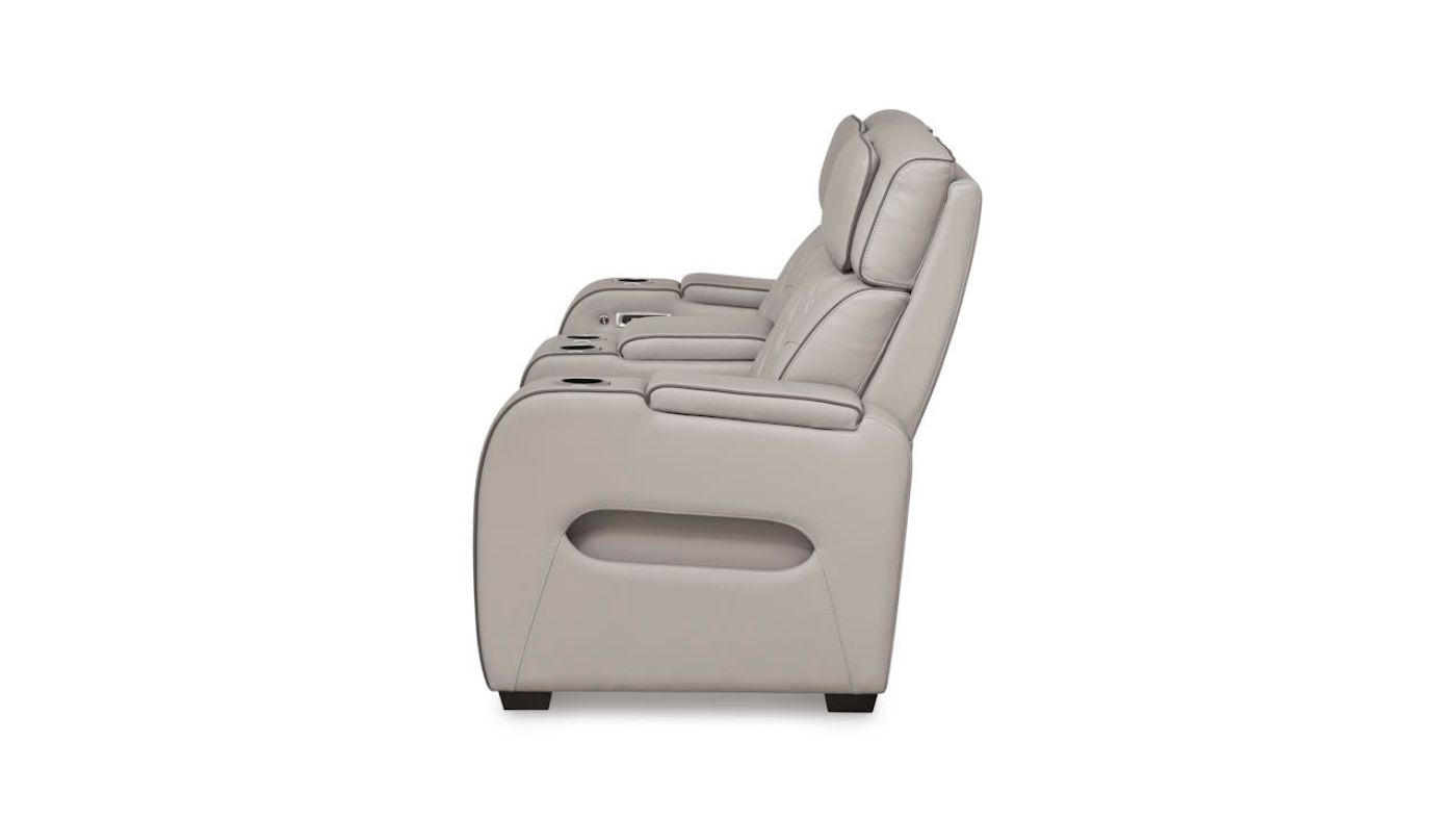 Picture of Boyington Power Reclining Loveseat - Gray