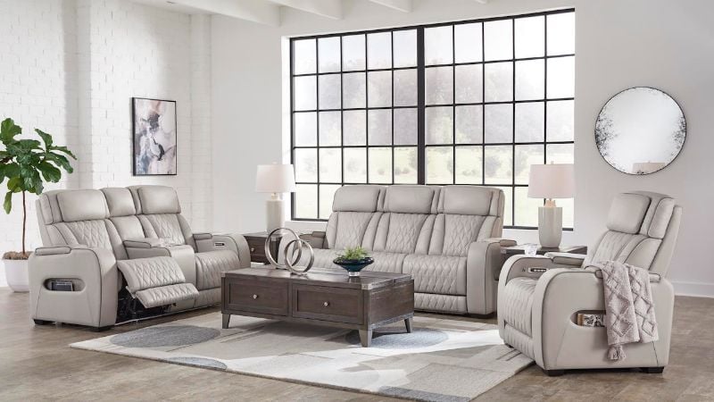 Picture of Boyington PWR RCL Sofa Set - Gray