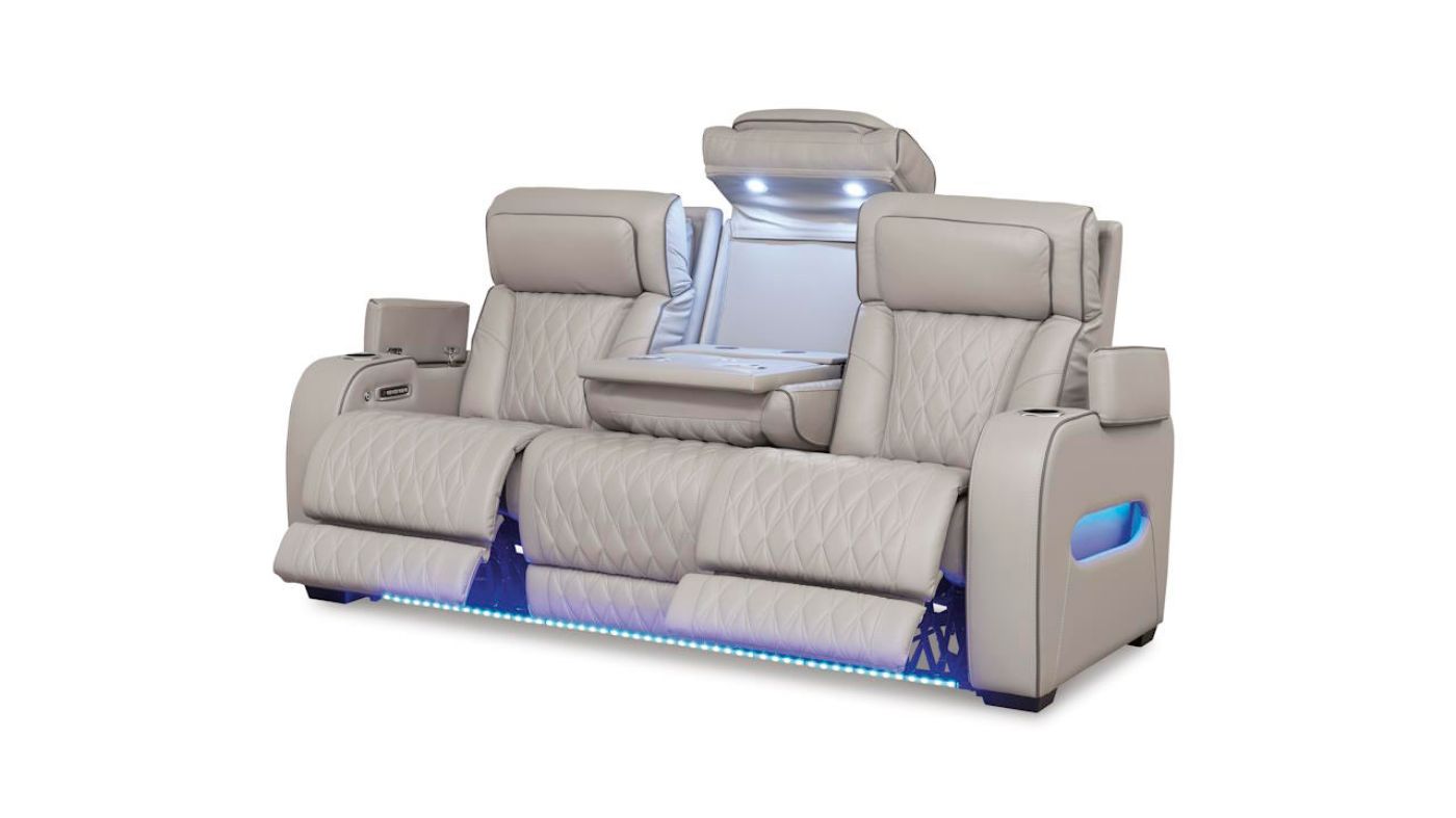 Picture of Boyington Power Reclining Sofa Set - Gray