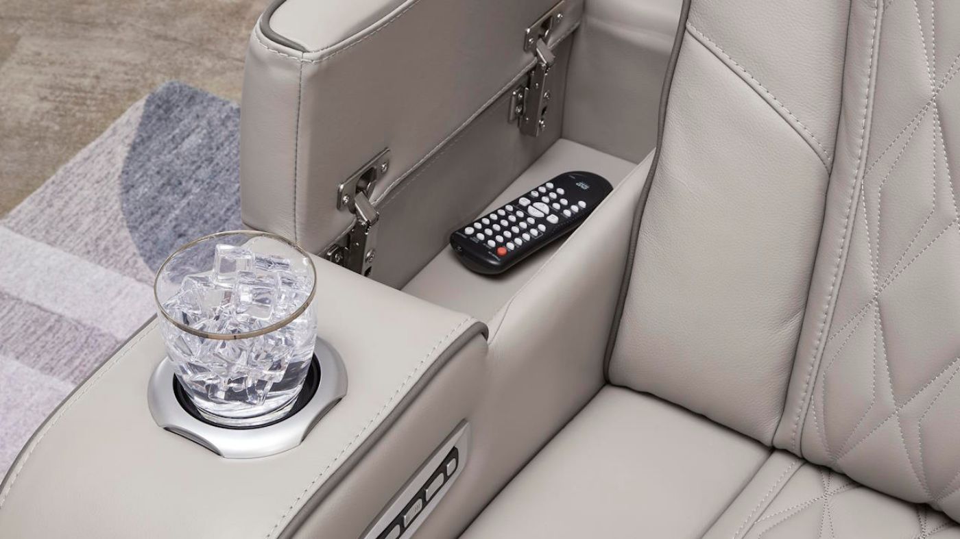 Picture of Boyington Power Reclining Sofa Set - Gray