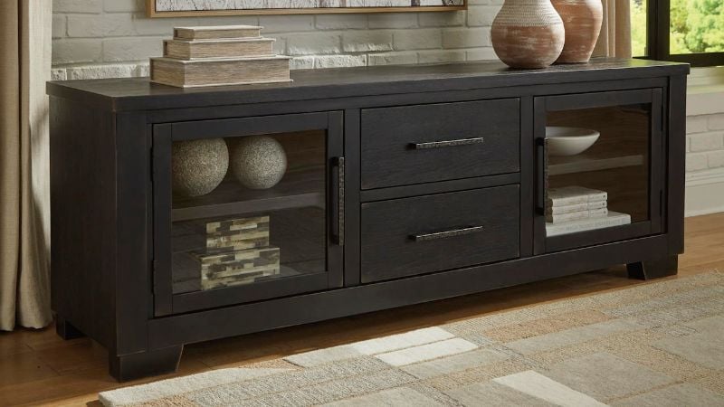 Picture of Galliden 80 Inch Tv Stand - Black