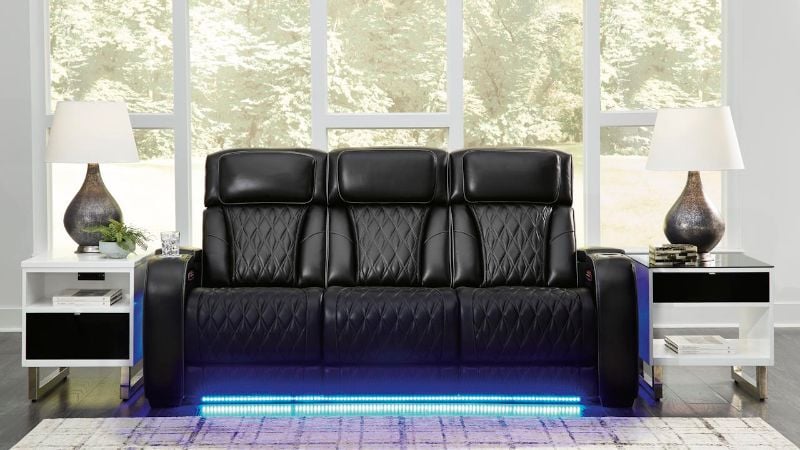 Picture of Boyington PWR RCL Sofa - Black