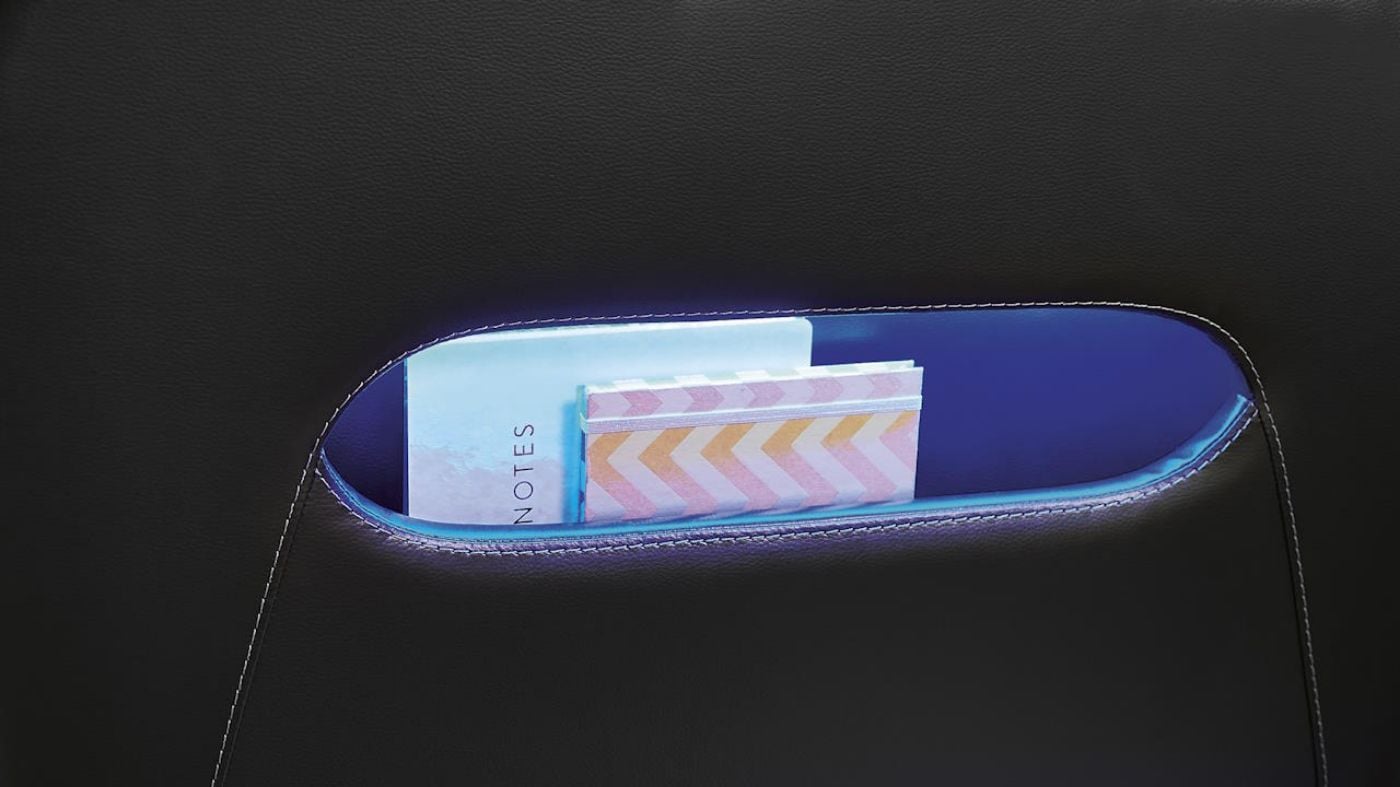 Picture of Boyington Power Leather Sofa - Black