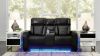 Picture of Boyington Power Reclining Loveseat - Black