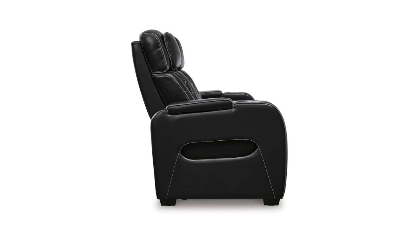 Picture of Boyington Power Reclining Loveseat - Black