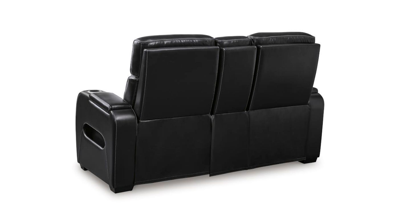 Picture of Boyington Power Reclining Loveseat - Black