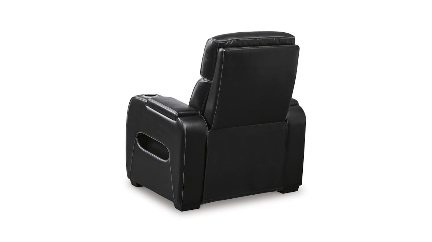 Picture of Boyington Power Leather Recliner - Black