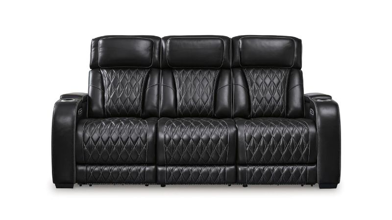 Picture of Boyington PWR RCL Sofa Set - Black