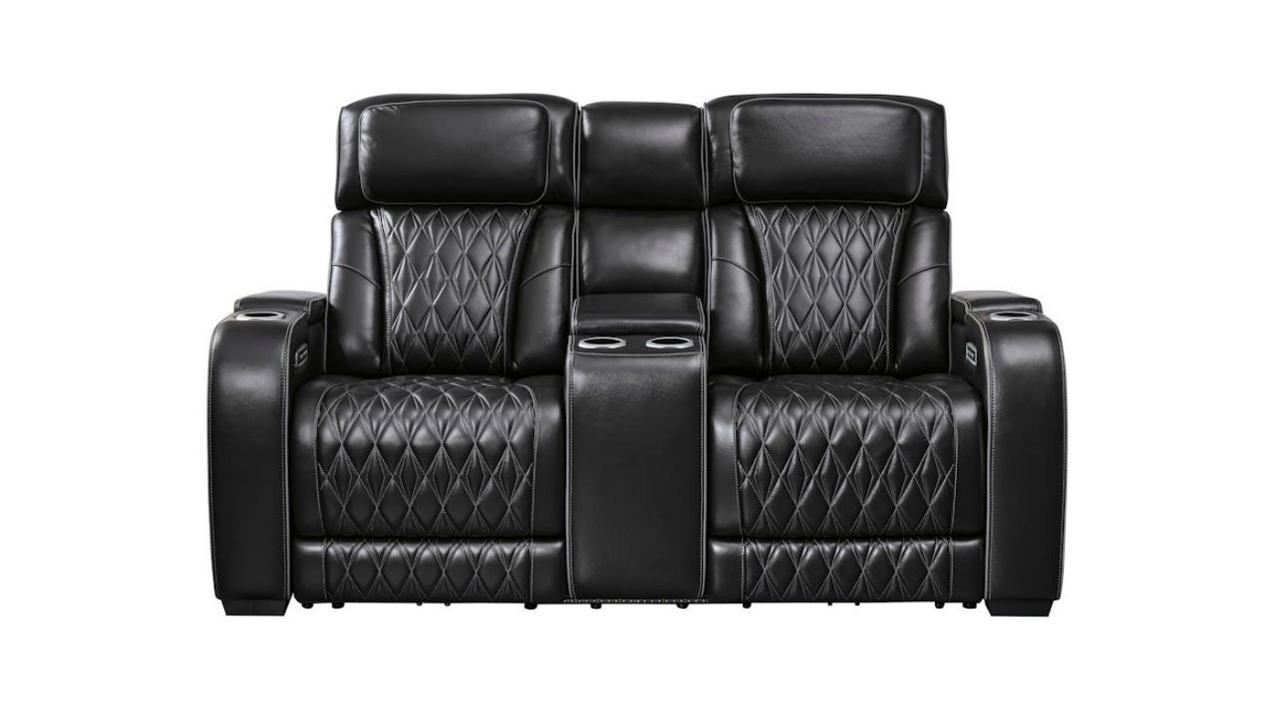 Picture of Boyington Power Reclining Sofa Set - Black