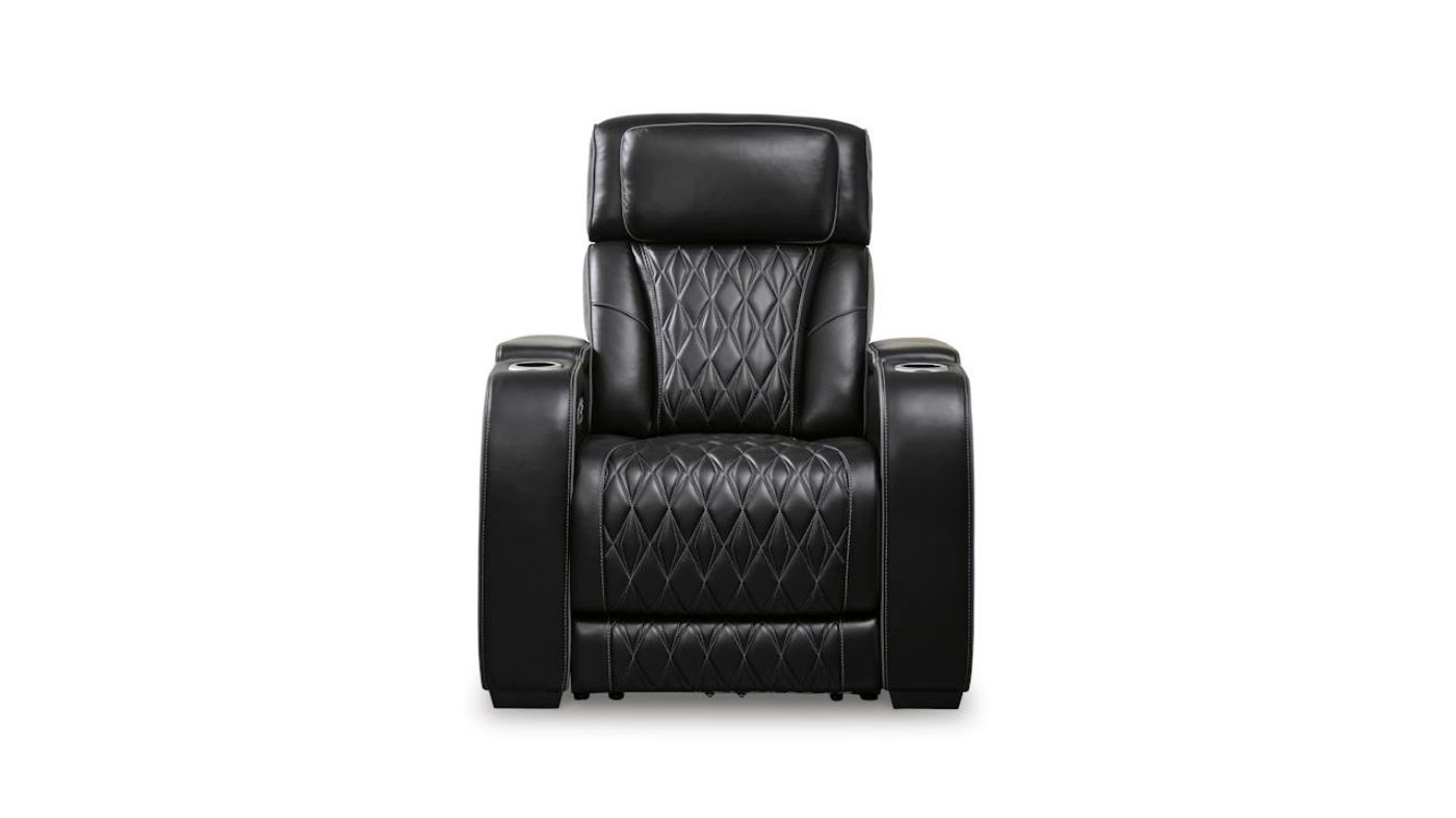 Picture of Boyington Power Reclining Sofa Set - Black