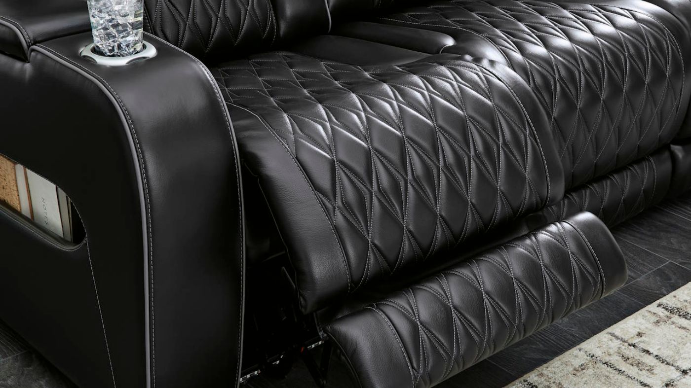 Picture of Boyington Power Reclining Sofa Set - Black