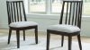 Picture of Galliden 7-Piece Dining Table Set - Brown with Black Accent