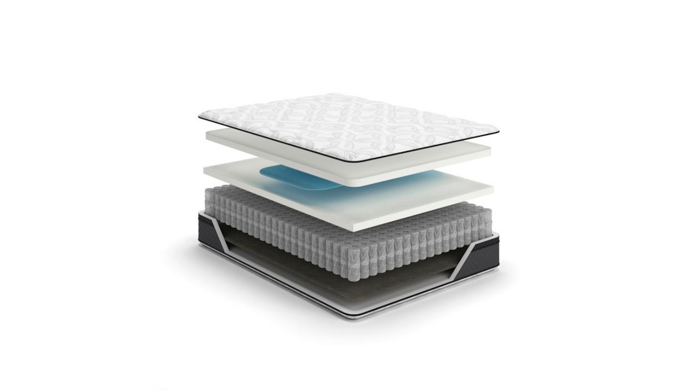 Picture of Peak 12 Inch Hybrid Mattress - Twin Size