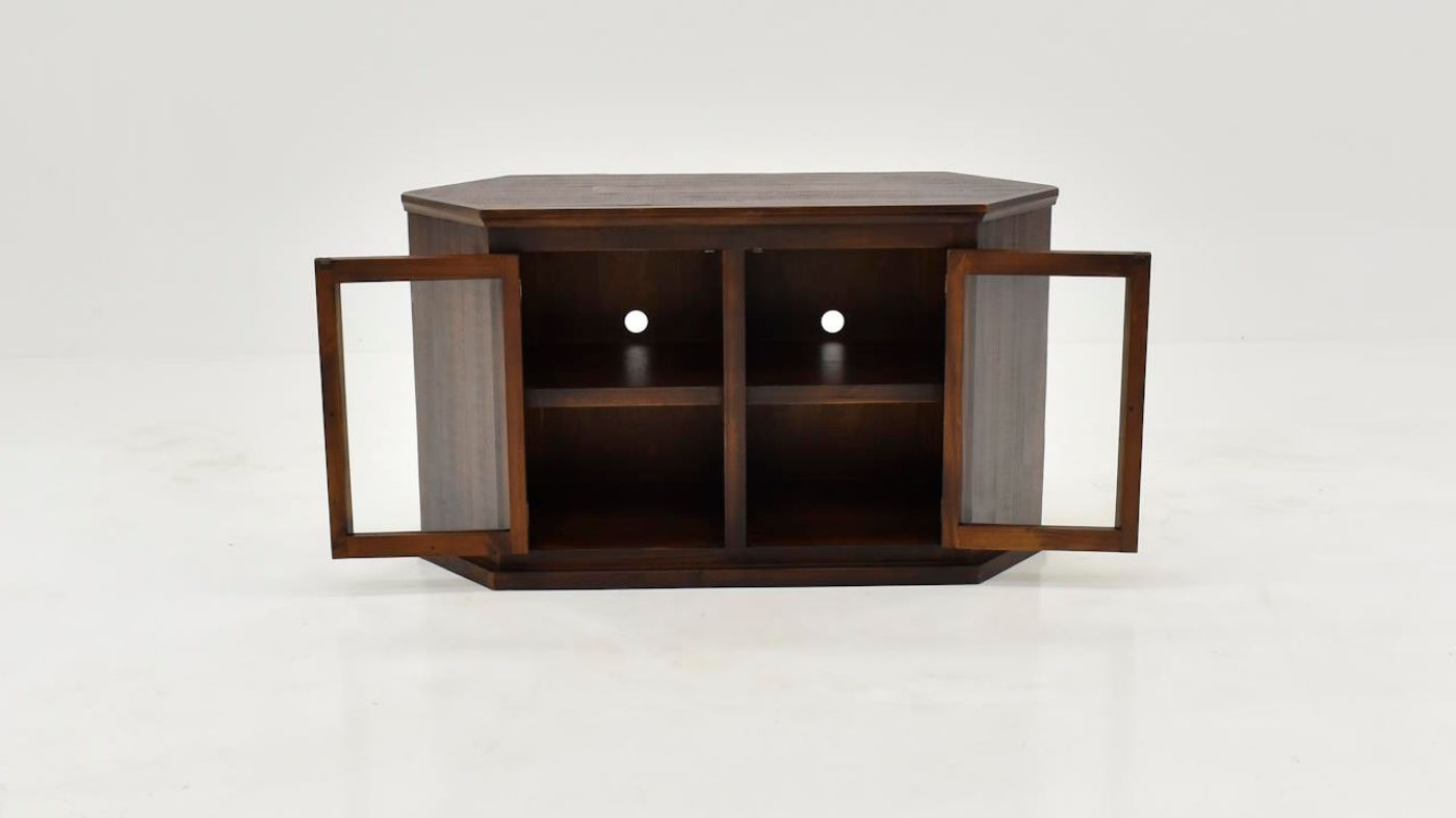 Picture of Corner TV Stand - Walnut