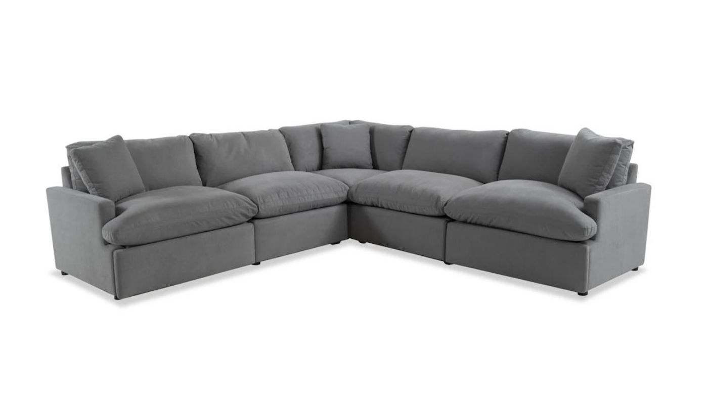 Picture of Cole Power Sectional - Gray