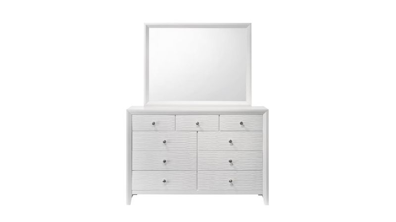 Picture of Marshall Dresser & Mirror - White
