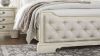 Picture of Arlendyne Queen Upholstered Panel Bed - Off White