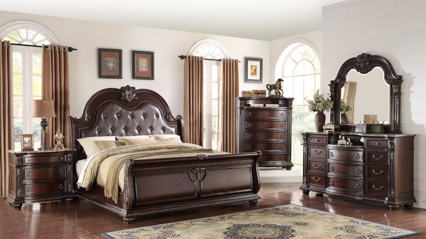 Picture of Stanley King Size Bedroom Set - Brown