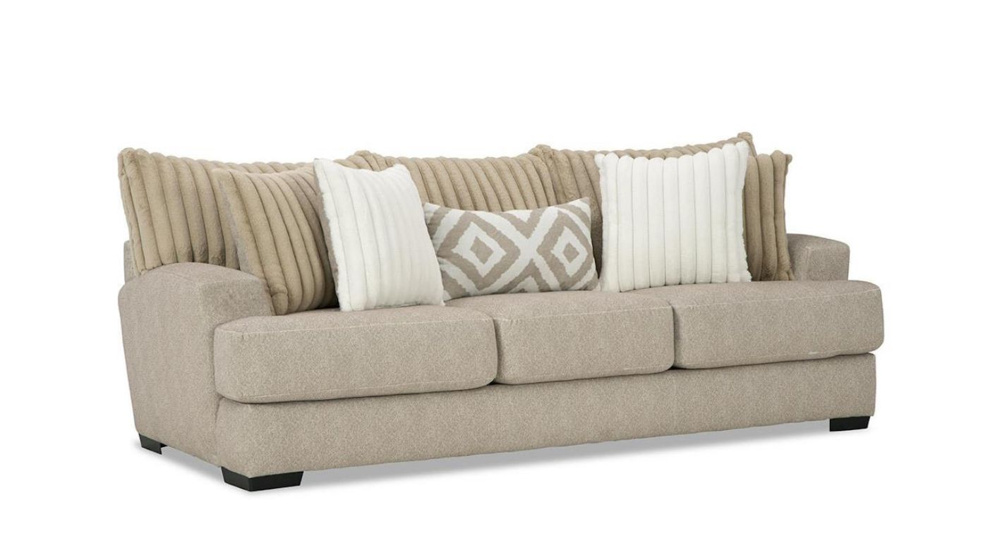 Picture of Tweed Sofa Set - Light Brown