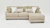 Picture of Tweed Sofa Chaise - Light Brown