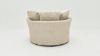 Picture of Tweed Swivel Chair - Light Brown