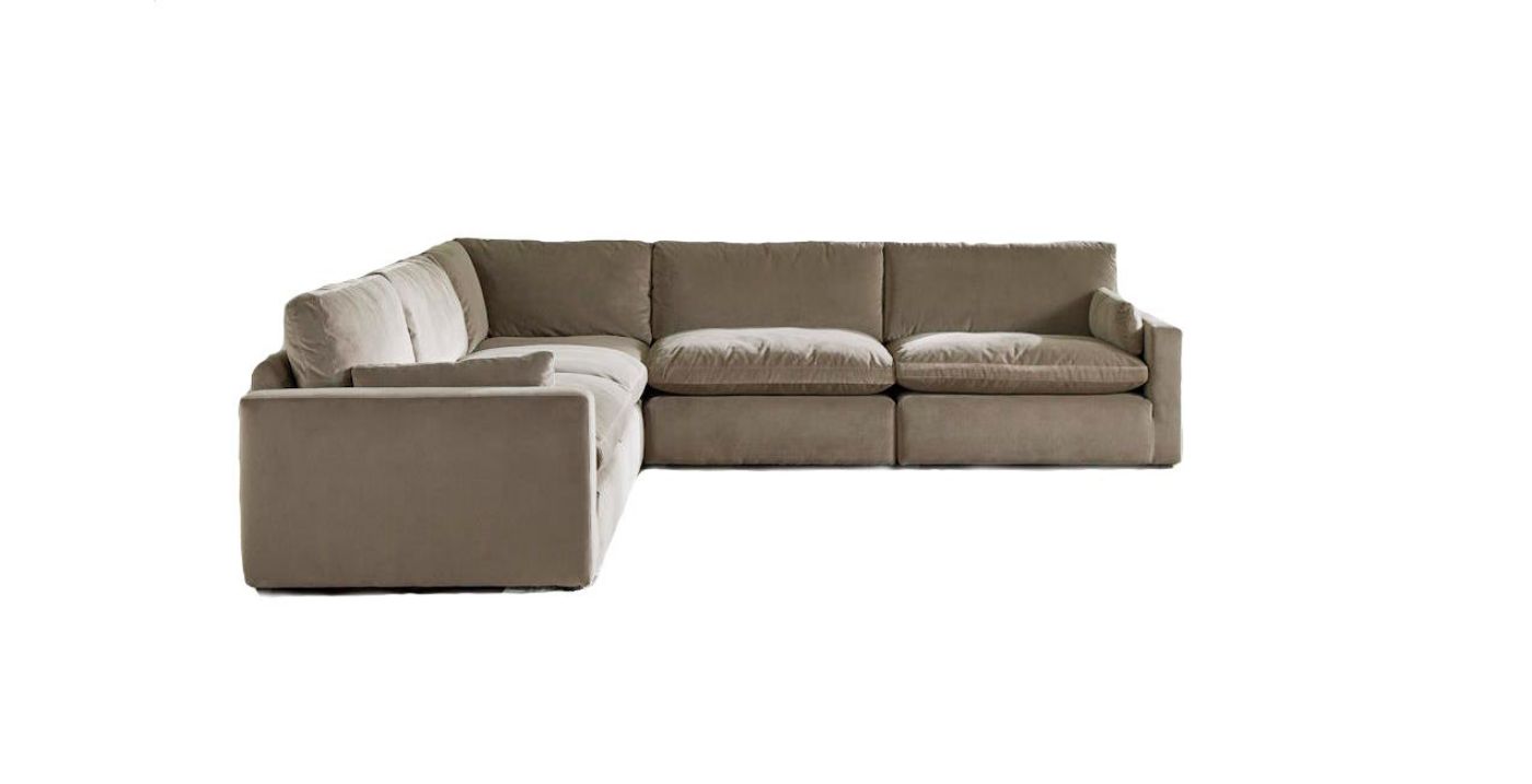 Picture of Sophie Sectional - Brown