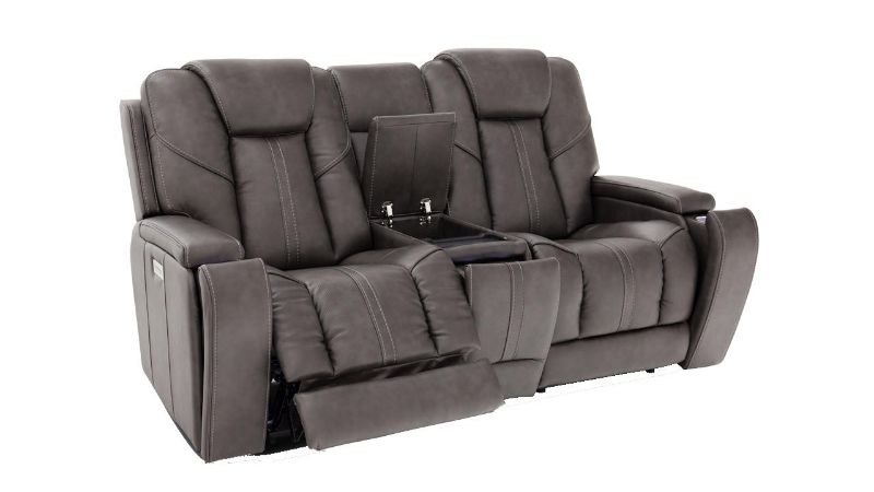 Picture of Alpha PWR Loveseat - Smoke