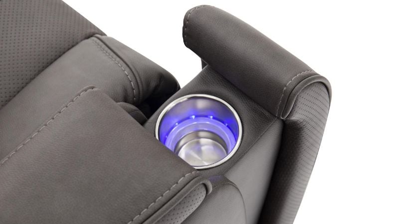 Picture of Alpha Power Recliner with Audio - Smoke