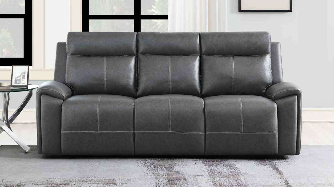 Picture of Gaston Reclining Sofa - Gray