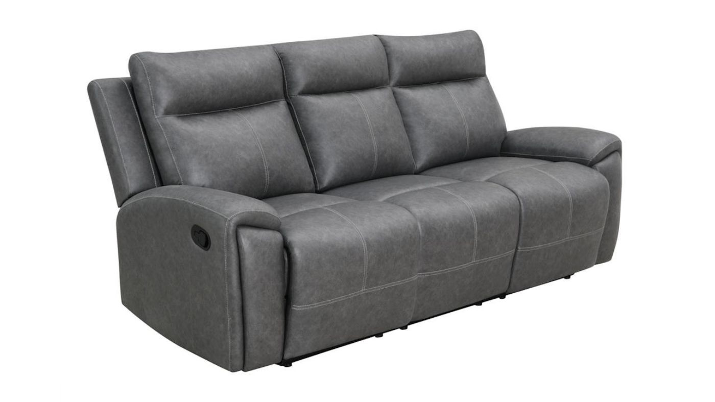 Picture of Gaston Reclining Sofa - Gray