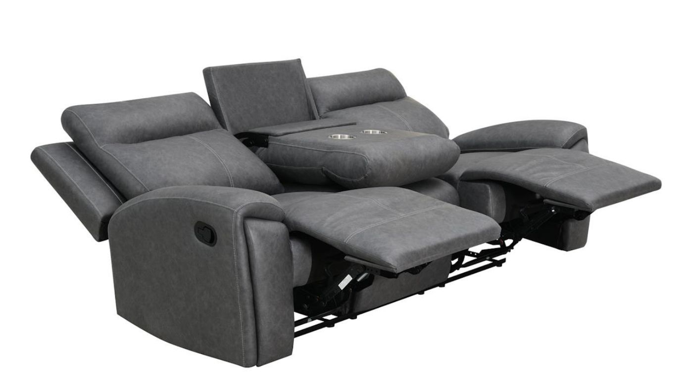 Picture of Gaston Reclining Sofa - Gray