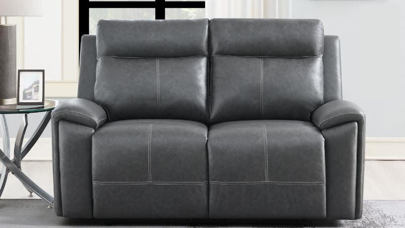 Picture of Gaston Reclining Loveseat - Gray